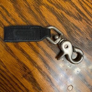 Coach Leather Key Chain